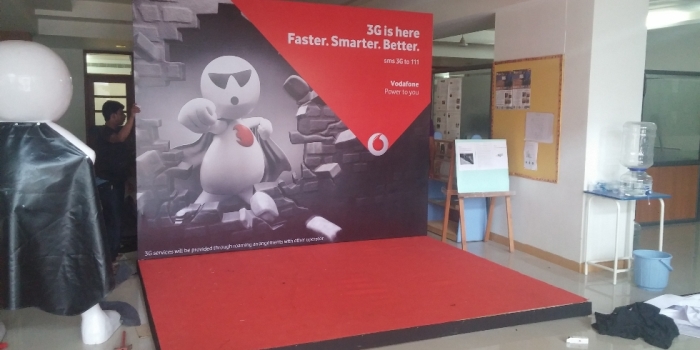 Vodafone Stall at Cheric Public School